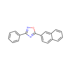 c1ccc(-c2noc(-c3ccc4ccccc4c3)n2)cc1 ZINC000002490080