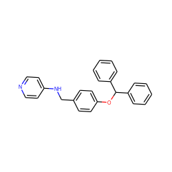 c1ccc(C(Oc2ccc(CNc3ccncc3)cc2)c2ccccc2)cc1 ZINC000002005766