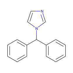 c1ccc(C(c2ccccc2)n2ccnc2)cc1 ZINC000004984210