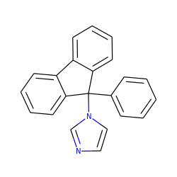 c1ccc(C2(n3ccnc3)c3ccccc3-c3ccccc32)cc1 ZINC000013586729