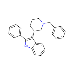 c1ccc(CN2CCC[C@@H](c3c(-c4ccccc4)[nH]c4ccccc34)C2)cc1 ZINC000013862729