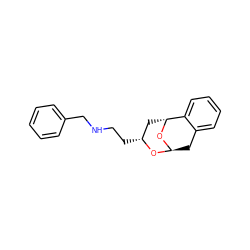 c1ccc(CNCC[C@@H]2C[C@H]3O[C@@H](Cc4ccccc43)O2)cc1 ZINC001772604424