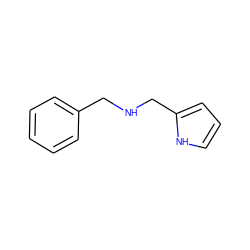 c1ccc(CNCc2ccc[nH]2)cc1 ZINC000001679613