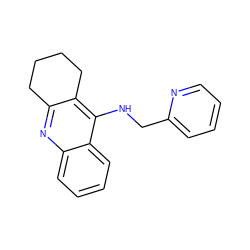 c1ccc(CNc2c3c(nc4ccccc24)CCCC3)nc1 ZINC001772606433