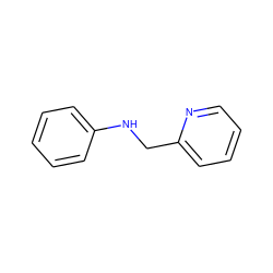 c1ccc(NCc2ccccn2)cc1 ZINC000000798244