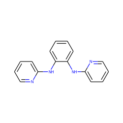 c1ccc(Nc2ccccc2Nc2ccccn2)nc1 ZINC000000063328