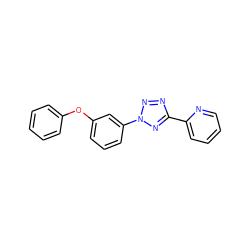 c1ccc(Oc2cccc(-n3nnc(-c4ccccn4)n3)c2)cc1 ZINC000028456545