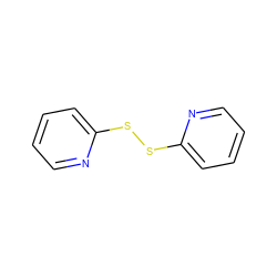 c1ccc(SSc2ccccn2)nc1 ZINC000002564040