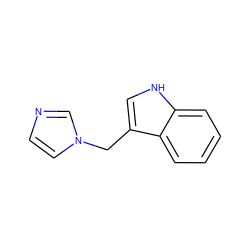 c1ccc2c(Cn3ccnc3)c[nH]c2c1 ZINC000000293947