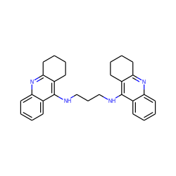 c1ccc2c(NCCCNc3c4c(nc5ccccc35)CCCC4)c3c(nc2c1)CCCC3 ZINC000014947263