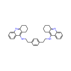 c1ccc2c(NCCc3ccc(CCNc4c5c(nc6ccccc46)CCCC5)cc3)c3c(nc2c1)CCCC3 ZINC000045506585