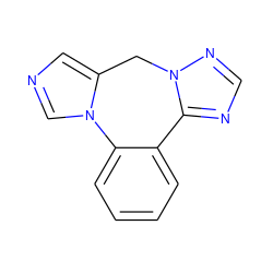 c1ccc2c(c1)-c1ncnn1Cc1cncn1-2 ZINC000045288717