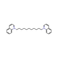 c1ccc2c(c1)ccc[n+]2CCCCCCCCCCC[n+]1cccc2ccccc21 ZINC000013859955