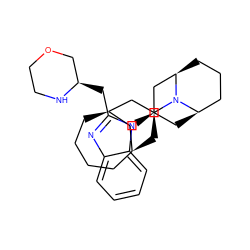 c1ccc2c(c1)nc(C[C@@H]1COCCN1)n2[C@@H]1C[C@@H]2CCC[C@H](C1)N2[C@H]1C[C@H]2CCCC[C@H](C2)C1 ZINC000473236561