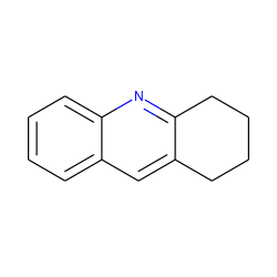 c1ccc2nc3c(cc2c1)CCCC3 ZINC000001385040