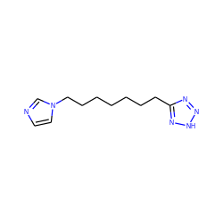 c1cn(CCCCCCCc2nn[nH]n2)cn1 ZINC000036242103