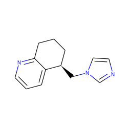 c1cnc2c(c1)[C@H](Cn1ccnc1)CCC2 ZINC000013808182