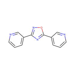 c1cncc(-c2noc(-c3cccnc3)n2)c1 ZINC000000318065