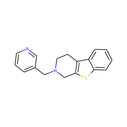 c1cncc(CN2CCc3c(sc4ccccc34)C2)c1 ZINC001772605741