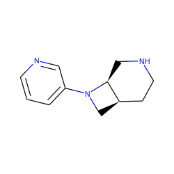 c1cncc(N2C[C@@H]3CCNC[C@@H]32)c1 ZINC000033992302