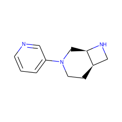 c1cncc(N2CC[C@@H]3CN[C@@H]3C2)c1 ZINC000003955262