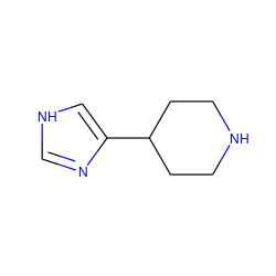 c1nc(C2CCNCC2)c[nH]1 ZINC000002577862